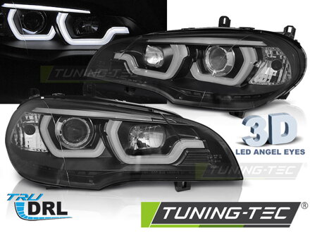 Predné svetlá BMW X5 E70 07-13 Black Halogen Predné svetlá BMW X5 E70 07-13 Black Halogen