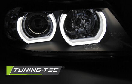 Predné svetlá BMW E90 E91 05-08 U-Type 3D Black Xenon Predné svetlá BMW E90 E91 05-08 U-Type 3D Black Xenon