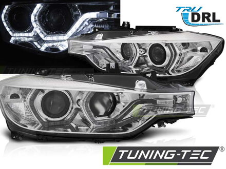 Predné svetlá BMW F30/F31 11-15 Angel Eyes LED Chrome DRL Predné svetlá BMW F30/F31 11-15 Angel Eyes LED Chrome DRL