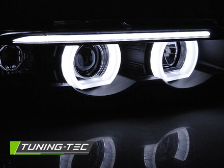 Predné svetlá BMW E38 98-01 Angel Eyes 3D Black Predné svetlá BMW E38 98-01 Angel Eyes 3D Black