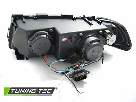 Predné svetlá BMW E38 98-01 Angel Eyes 3D Black Predné svetlá BMW E38 98-01 Angel Eyes 3D Black