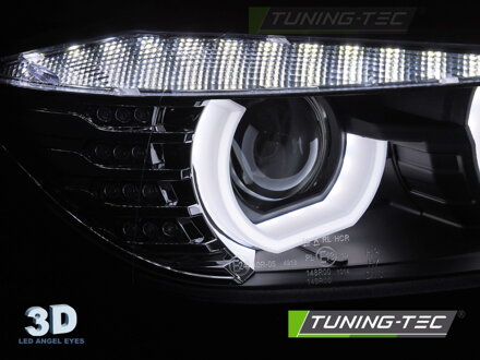 Predné svetlá BMW F30 F31 11-15 U-Type Black Xenon
