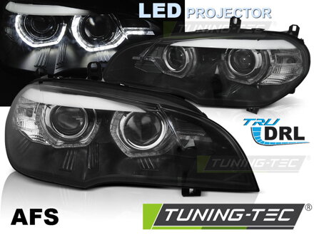 Predné LED svetlá BMW X5 E70 07-13 Black AFS Xenon OEM Predné LED svetlá BMW X5 E70 07-13 Black AFS Xenon OEM