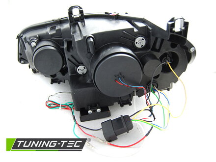 Predné LED svetlá BMW X5 E70 07-13 Black Xenon OEM