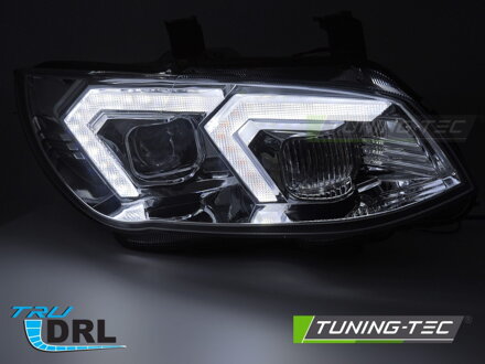 Predné FULL LED svetlá BMW E92 E93 LCI 10-13 Chrome