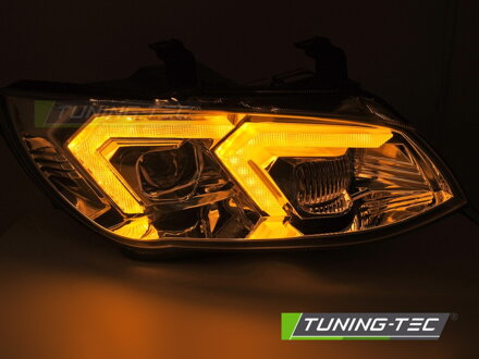 Predné FULL LED svetlá BMW E92 E93 LCI 10-13 Chrome