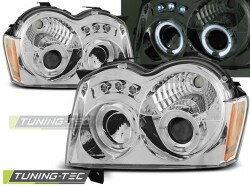Predné AE svetlá Jeep Grand Cherokee 05-08 Chrome Predné AE svetlá Jeep Grand Cherokee 05-08 Chrome