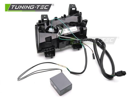 Predné smerovky Jeep Wrangler JL 18-23 Chrome Dynamic 