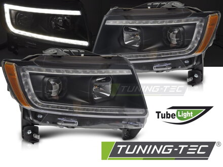 Predné svetlá Jeep Grand Cherokee WK2 11-13 Black Predné svetlá Jeep Grand Cherokee WK2 11-13 Black