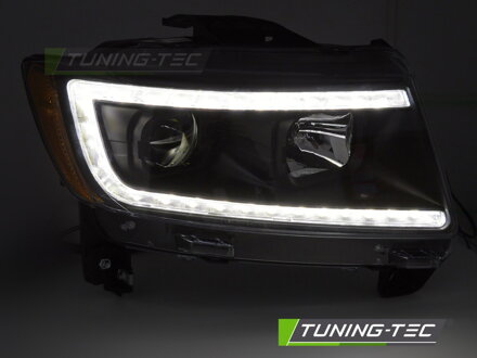 Predné svetlá Jeep Grand Cherokee WK2 11-13 Black Predné svetlá Jeep Grand Cherokee WK2 11-13 Black
