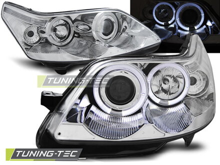 Predné svetlá Citroen C4 04-10 Angel Eyes Chrome Predné svetlá Citroen C4 04-10 Angel Eyes Chrome
