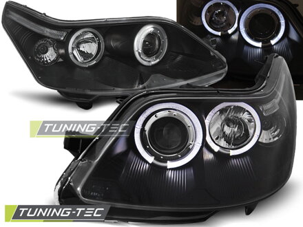 Predné svetlá Citroen C4 04-10 Angel Eyes Black Predné svetlá Citroen C4 04-10 Angel Eyes Black