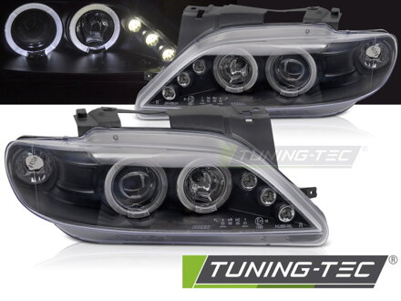 Predné svetlá Citroen Xsara 97-00 Angel Eyes Black Predné svetlá Citroen Xsara 97-00 Angel Eyes Black
