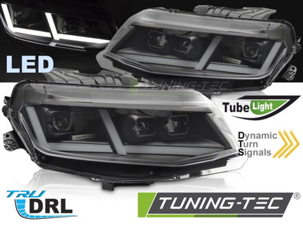 Predné Full LED svetlá Chevrolet Camaro 16-18 Black