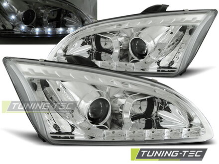 Predné svetlá FORD Focus 04-08 Devil Chrome