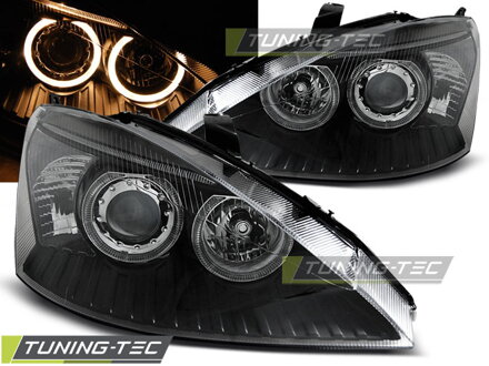 Predné svetlá Ford Focus 01-04 AE Black Predné svetlá Ford Focus 01-04 AE Black