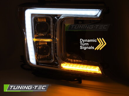 Predné FULL LED svetlá Ford F150 MK13 17-20 Chrome Predné FULL LED svetlá Ford F150 MK13 17-20 Chrome