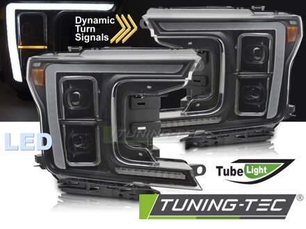Predné FULL LED svetlá Ford F150 MK13 17-20 Black Predné FULL LED svetlá Ford F150 MK13 17-20 Black