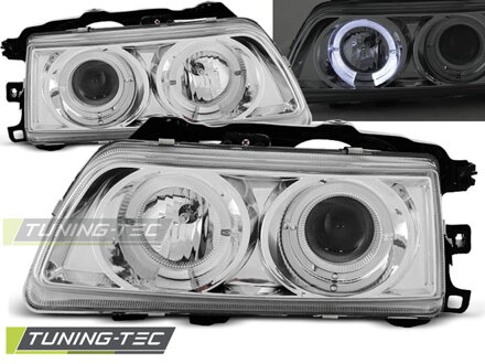 Predné svetlá Honda CRX 87-89 Chrom Angel Eyes Predné svetlá Honda CRX 87-89 Chrom Angel Eyes