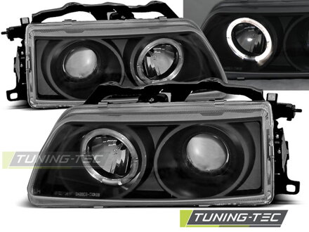 Predné svetlá Honda CRX 90-92 Black Angel Eyes Predné svetlá Honda CRX 90-92 Black Angel Eyes
