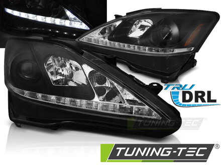 Predné svetlá Lexus IS 06-13 DRL Black Predné svetlá Lexus IS 06-13 DRL Black