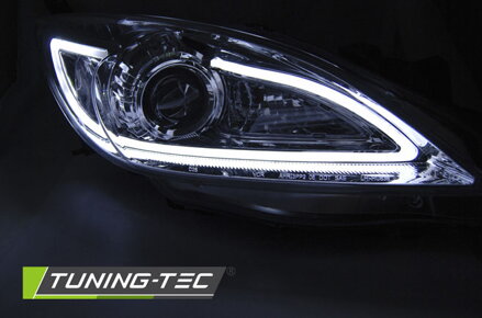 Predné svetlá Mazda 3 09-13 Tube Light Chrome Predné svetlá Mazda 3 09-13 Tube Light Chrome