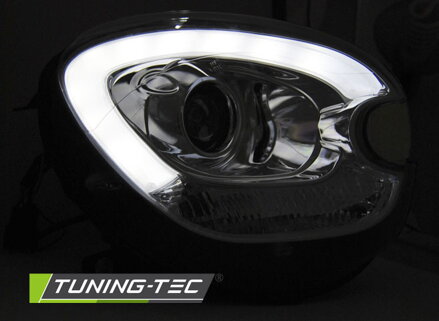 Predné svetlá Mini Cooper R60 R61 Countryman Chrome Tube Predné svetlá Mini Cooper R60 R61 Countryman Chrome Tube
