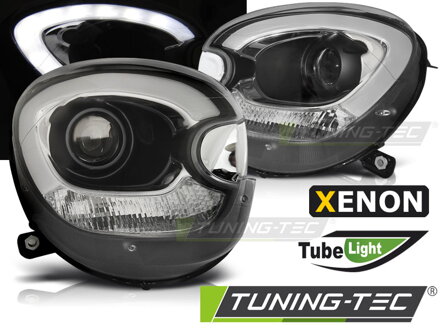 Predné svetlá Mini Cooper R60 R61 Countryman Black Tube Xenon Predné svetlá Mini Cooper R60 R61 Countryman Black Tube Xenon