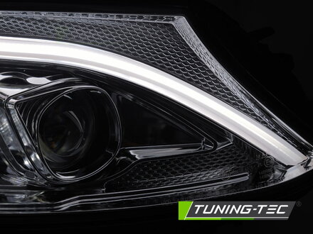 Predné svetlá Mercedes C W205 14-18 Tube LED Chrome Predné svetlá Mercedes C W205 14-18 Tube LED Chrome