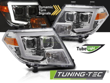 Predné svetlá Nissan Frontier 09-14 Chrome Predné svetlá Nissan Frontier 09-14 Chrome