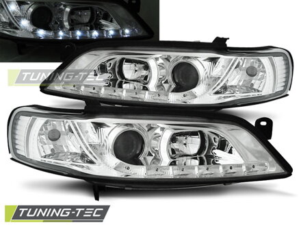 Predné svetlá Opel VECTRA B 99-02 Devil Eyes Chrome