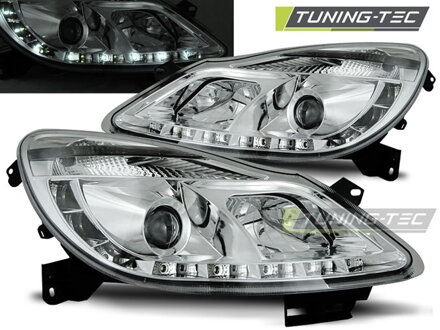 Predné tuningové svetlá OPEL Corsa D 06-11 Chrome Devil Eyes Predné tuningové svetlá OPEL Corsa D 06-11 Chrome Devil Eyes