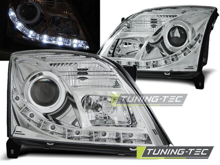 Predné svetlá Opel Vectra C 02-05 Devil Eyes Chrome