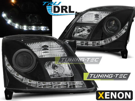 Predné svetlá Opel Vectra C 02-05 Devil Eyes Black Xenon Predné svetlá Opel Vectra C 02-05 Devil Eyes Black Xenon