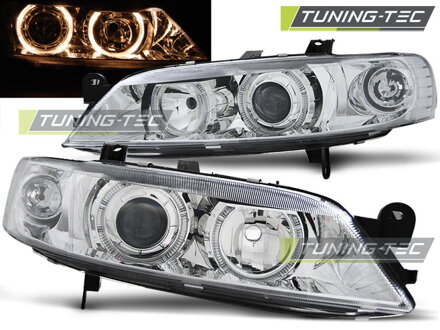 Predné svetlá Opel Vectra B 99-02 Angel Eyes Chrome Predné svetlá Opel Vectra B 99-02 Angel Eyes Chrome