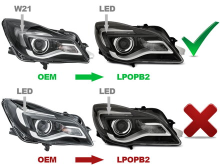 Predné svetlá Opel Insignia 13-17 Black Predné svetlá Opel Insignia 13-17 Black