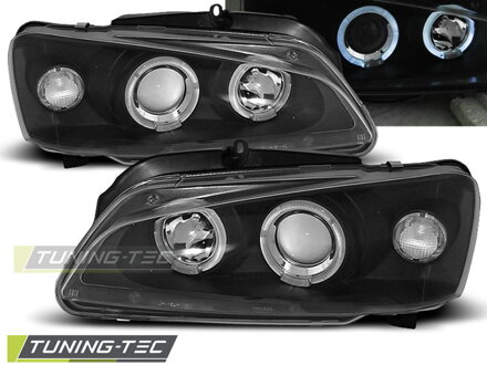 Predné svetlá PEUGEOT 106 96-03 Black Angel Eyes Predné svetlá PEUGEOT 106 96-03 Black Angel Eyes