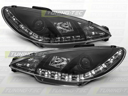 Predné svetlá Peugeot 206 99-02 Black Devil Eyes Predné svetlá Peugeot 206 99-02 Black Devil Eyes
