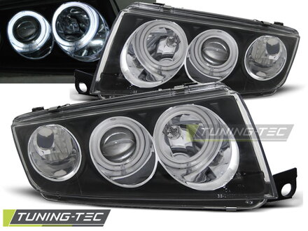 Predné Angel Eyes svetlá Skoda Fabia 99-08 Black Predné Angel Eyes svetlá Skoda Fabia 99-08 Black