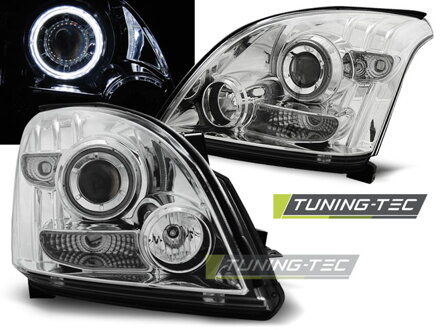 Predné svetlá Toyota Land Cruiser 120 03-09 AE CCFL Chrome Predné svetlá Toyota Land Cruiser 120 03-09 AE CCFL Chrome