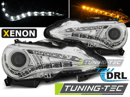 Predné svetlá Toyota GT86 Chrome Xenón Predné svetlá Toyota GT86 Chrome Xenón