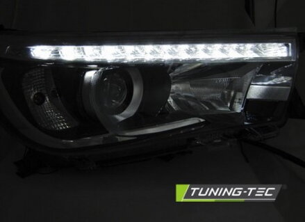 Predné svetlá Toyota Hilux 16-20 LED Projector Black Predné svetlá Toyota Hilux 16-20 LED Projector Black