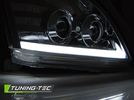 Predné svetlá Toyota Land Cruiser 120 03-09 Chrome Dynamic Predné svetlá Toyota Land Cruiser 120 03-09 Chrome Dynamic
