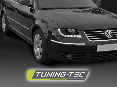 Predné svetlá VW Passat B5 3BG Black Devil Eyes