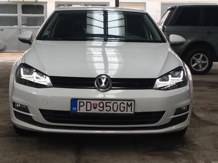Predné svetlá VW Golf 7 U-TYPE Black Predné svetlá VW Golf 7 U-TYPE Black