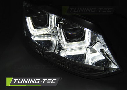 Predné svetlá VW Polo 6R 09-14 U-Type Chrome