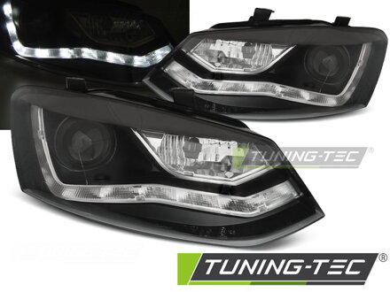 Predné svetlá VW Polo 6R 09-14 Black Predné svetlá VW Polo 6R 09-14 Black