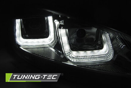 Predné svetlá VW Golf 6 U-Type Black Chrome Line Predné svetlá VW Golf 6 U-Type Black Chrome Line
