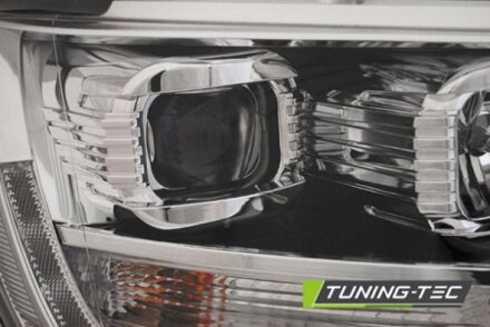 Predné svetlá VW T6 Chrome Led DRL