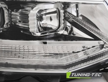 Predné svetlá VW T6 Chrome Led DRL